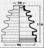 BORG & BECK BCB2874 Bellow, driveshaft